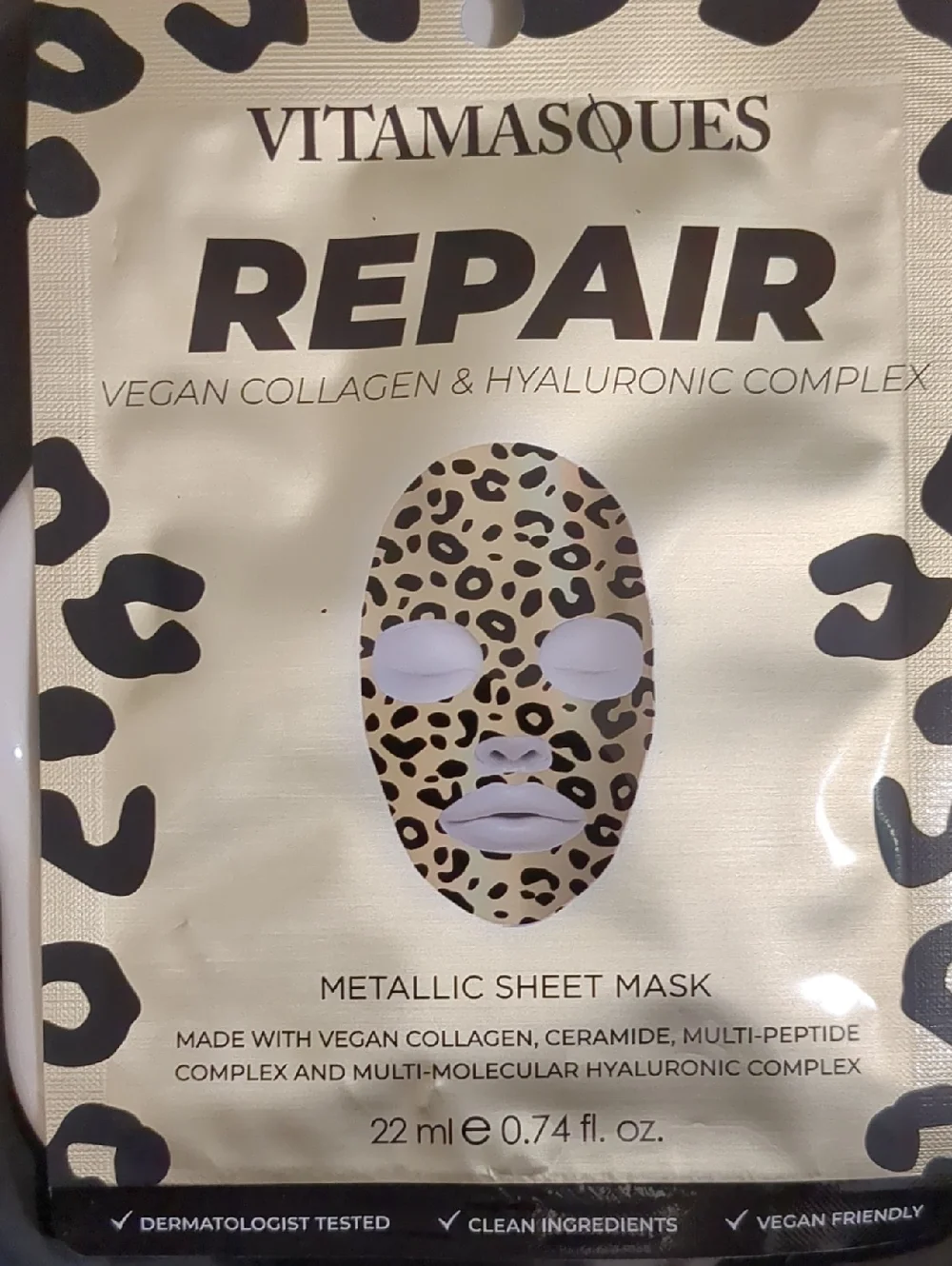 Metallic Sheet Mask